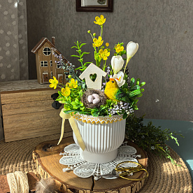 Композиция "Солнышко" ручной работы